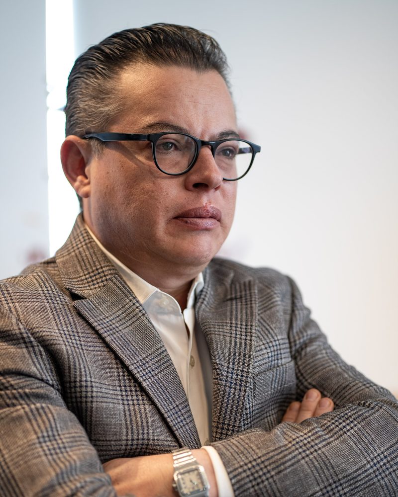 Pedro Canabal Hermida durante una sesión de asesoría corporativa